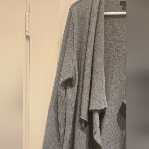 Tahari 100% Cashmere  Open Front Cardigan Sweater - Picture 2 of 5